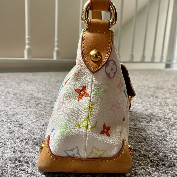 Auth Louis Vuitton Eliza M40098 Monogram Blanc - Picture 4 of 9